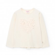 BOBOLI παιδική μπλούζα κορίτσι 722168-7446 κρεμ